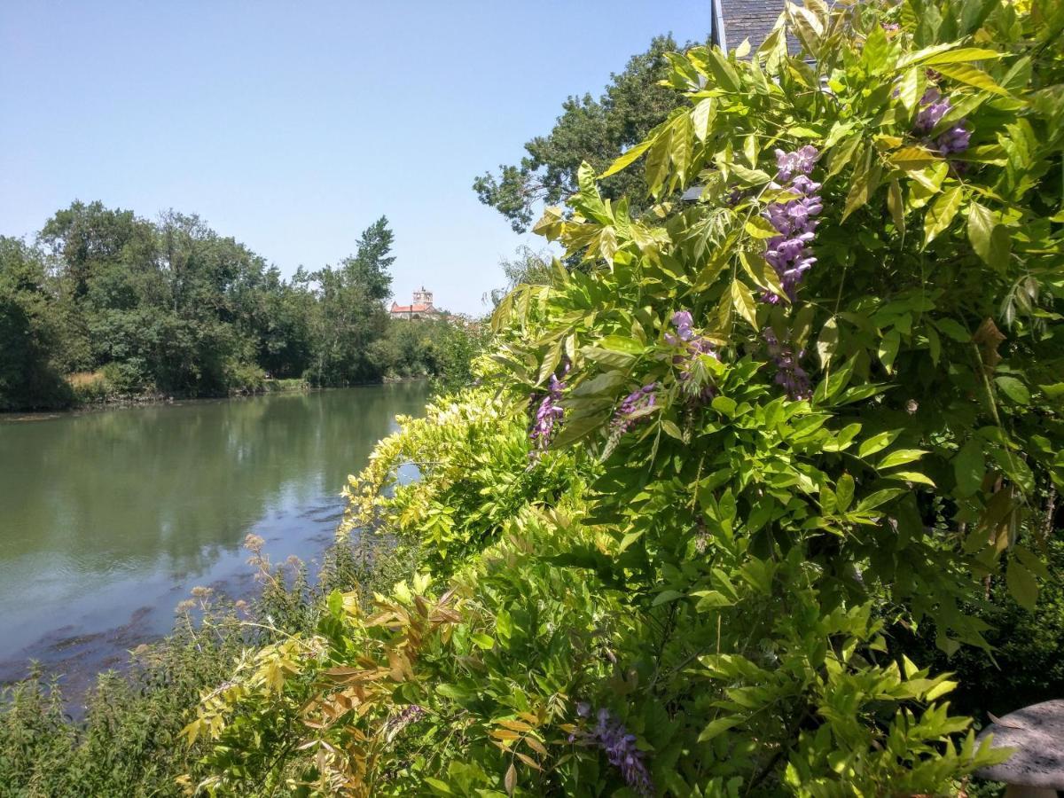 Quai Des Fleurs Panzió Saint-Savinien Kültér fotó